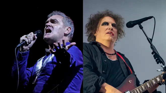 Morrissey and Robert Smith