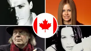 Great Canadian musicians: Bryan Adams, Avril Lavigne, Neil Young and Alanis Morissette