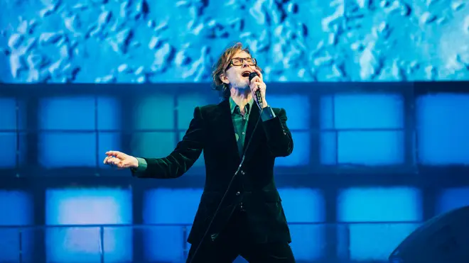 Pulp's Jarvis Cocker at London's Finsbury Park