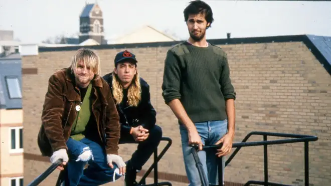 Nirvana in 1990: Kurt Cobain, Dave Grohl and Krist Novoselic.
