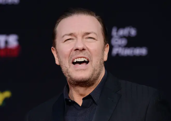 Ricky Gervais in 2014