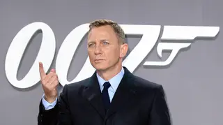 Daniel Craig arrives at the German premiere for Spectre