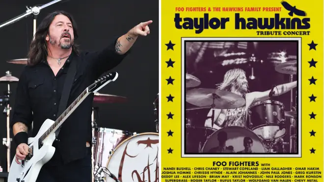 Foo Fighters' Taylor Hawkins Tribute Concert has been nominated for an Emmy