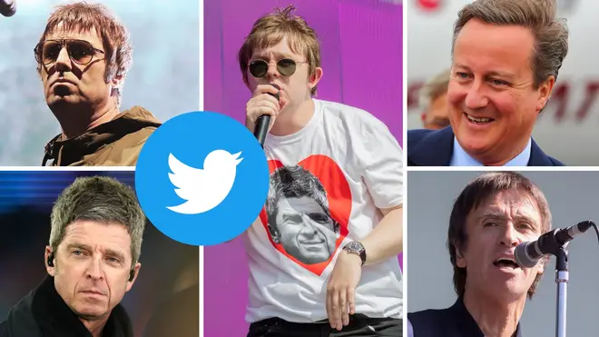 It's all kicking off! Noel Gallagher had a Twitter beef with Lewis Capaldi, Liam had a Twitter beef with Noel and Johnny Marr had a Twitter beef with former PM David Cameron.
