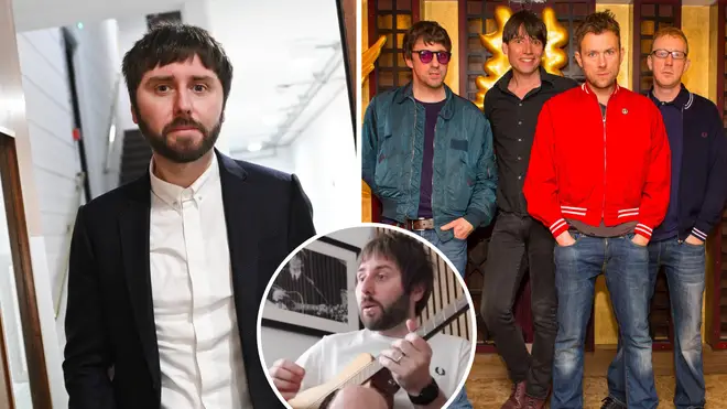 The Inbetweeners' James Buckley jams to Blur's Coffee & TV with son ...