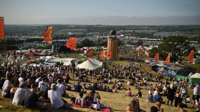 A view from the Park Stage at Glastonbury 2019