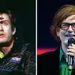 Jarvis Cocker performing with Pulp at T In The Park, July 1996... and at Finsbury Park, July 2023.