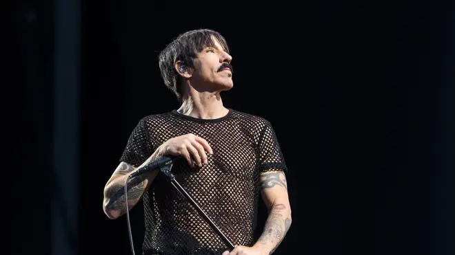 Red Hot Chili Peppers' Anthony Kiedis at Tottenham Hotspur Stadium