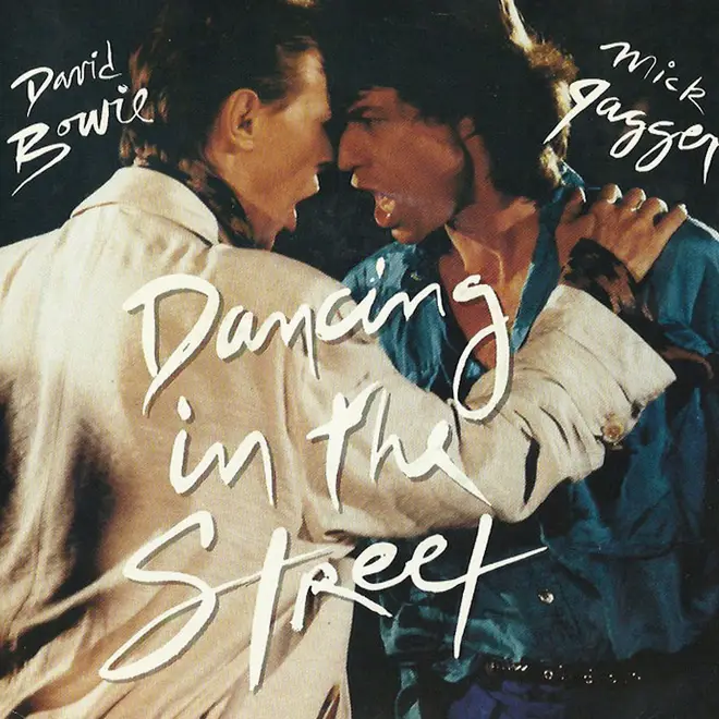 David Bowie & Mick Jagger's Dancing In The Street single