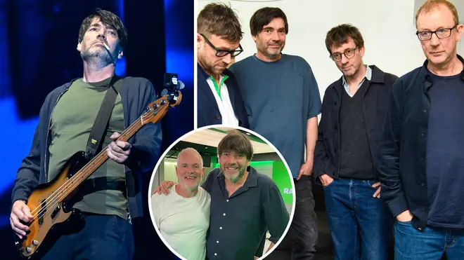 Alex James revealed how "instantly brilliant" it was working with Blur bandmates