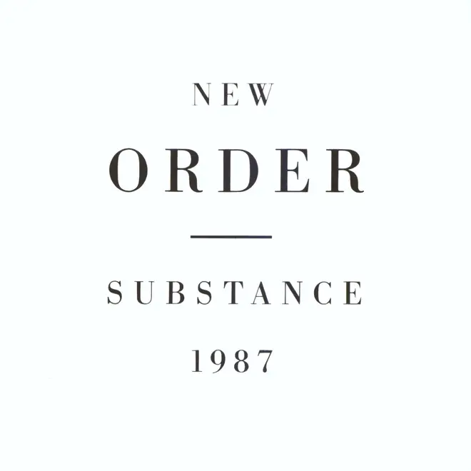 New Order - Substance album cover