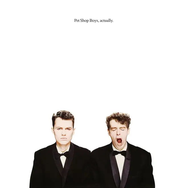 Pet Shop Boys - Actually album cover