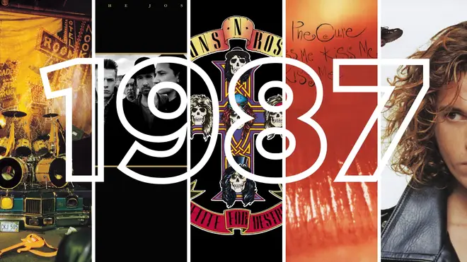 Some of the best albums of 1987...from Prince, U2, Guns N'Roses, The Cure and INXS.