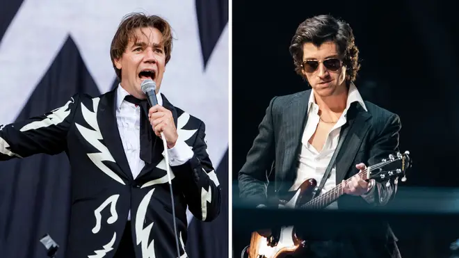 The Hives' Pelle Almqvist and Arctic Monkeys' Alex Turner