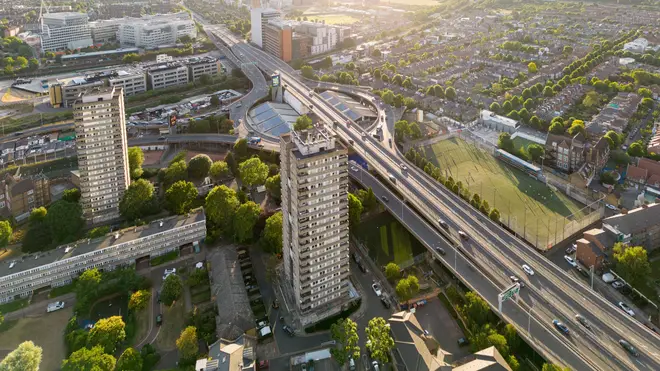 A different view of the Westway in 2009