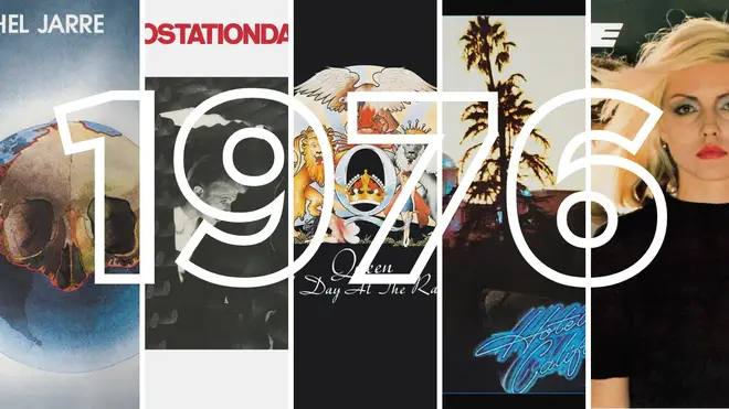Some of the greatest albums of 1976: Oxygene, Station To Station, A Day At The Races, Hotel California and the debut from Blondie.