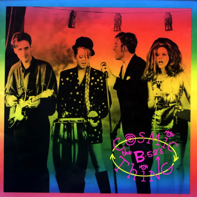 The B52's - Cosmic Thing cover art