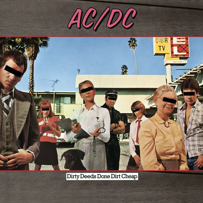 AC/DC - Dirty Deeds Done Dirt Cheap cover art