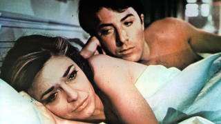 Anne Bancroft And Dustin Hoffman In The Graduate