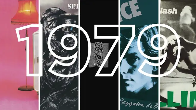 Memorable albums from 1979: The Cure, The Jam, Joy Division, The Police and The Clash.