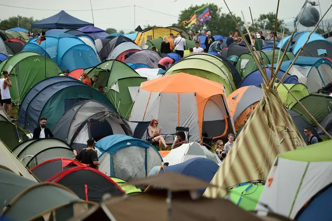 Emily Eavis reveals the percentage of tents taken home from Glastonbury 2019