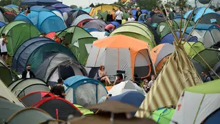 Glastonbury Festival 2019 tents