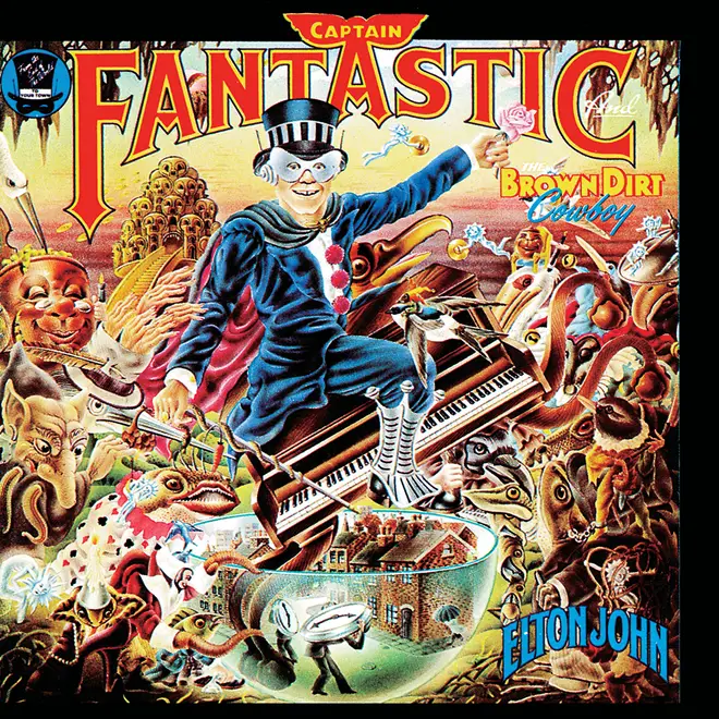 Elton John – Captain Fantastic & The Brown Dirt Cowboy cover art