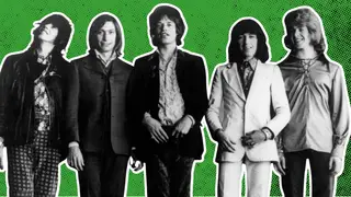 The Rolling Stones circa 1973: Keith Richards, Charlie Watts, Mick Jagger, Bill Wyman and Mick Taylor.