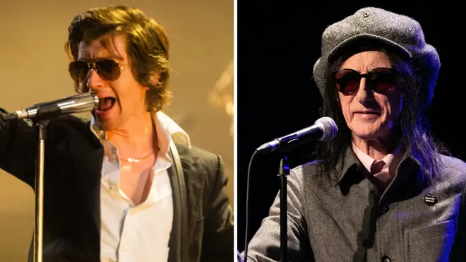 Alex Turner of Arctic Monkeys and John Cooper Clarke in 2023