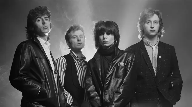 The Pretenders in 1979, shortly before their No 1 hit Brass In Pocket: Pete Farndon, Martin Chambers, Chrissie Hynde and James Honeyman-Scott.