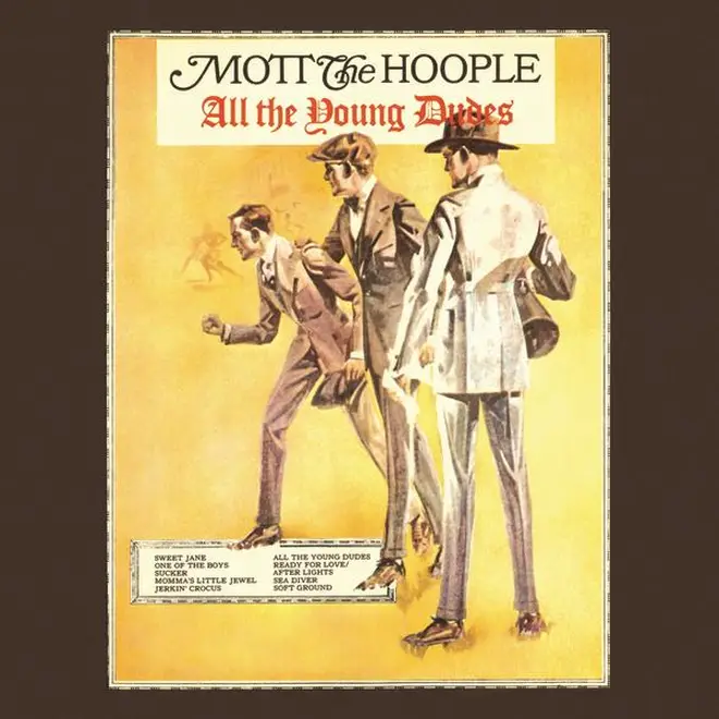 Mott the Hoople – All the Young Dudes cover art