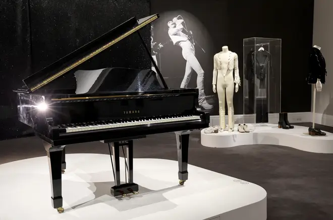 Mercury's grand piano went for over £1.7 million at the auction