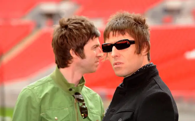 Noel and Liam Gallagher in October 2008