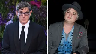 Louis Theroux and The Libertines frontman Pete Doherty