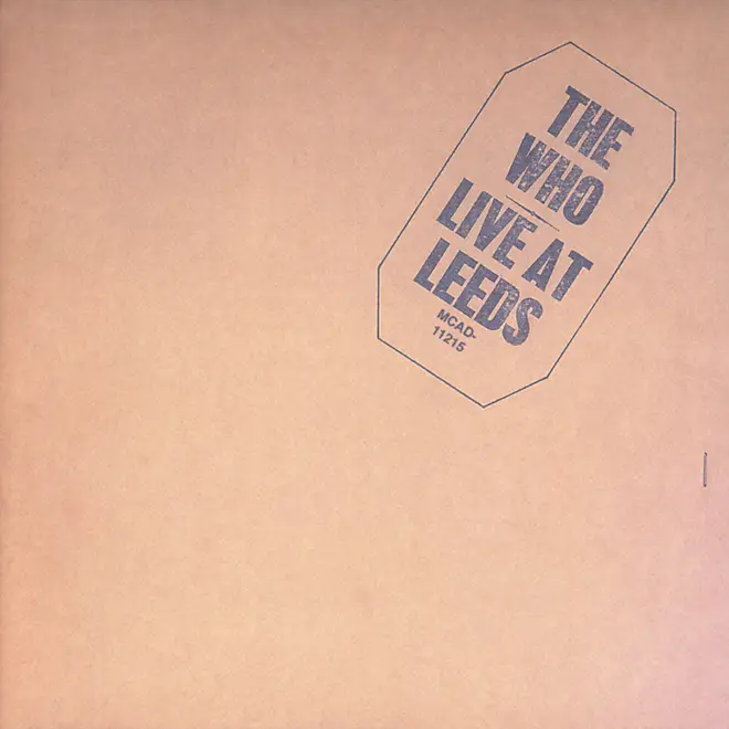 The Who - Live At Leeds cover art