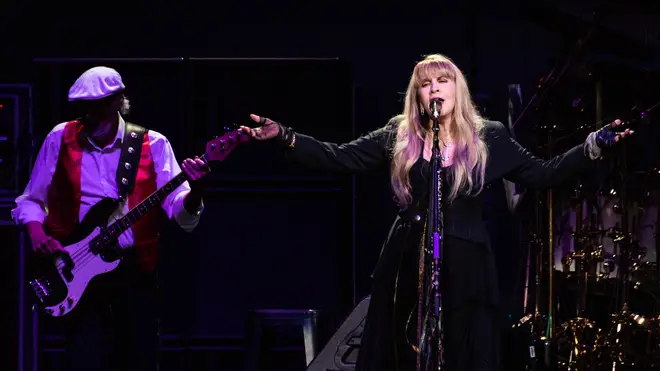 Fleetwood Mac performing live in 2018