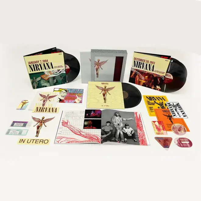 The Nirvana In Utero Super Deluxe edition will be available from 27th October 2023