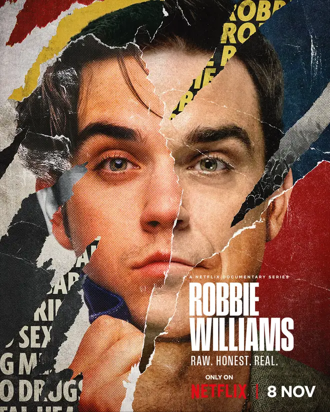 Robbie Williams Netflix series is released on 8th November 2023