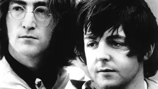 John Lennon and Paul McCartney at the time of the White Album, July 1968