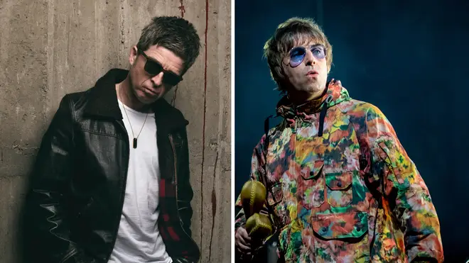 Noel Gallagher and Liam Gallagher