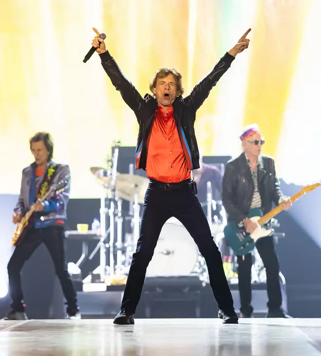 The Rolling Stones, live in Sweden in July 2022