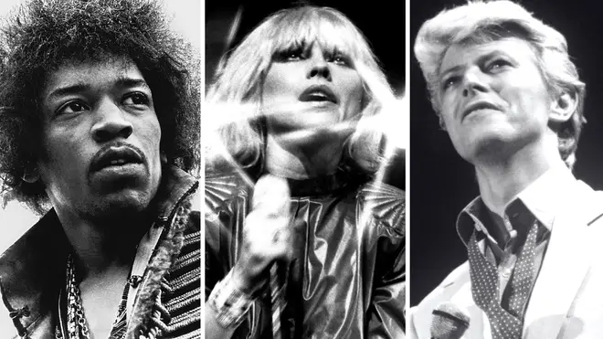 Great covers from great artists: Jimi Hendrix, Blondie and David Bowie.