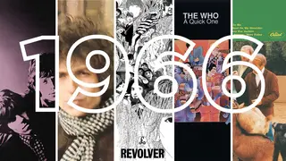 Classic albums from 1966: Aftermath, Blonde On Blonde, The Beatles' Revolver, The Who's A Quick One and The Beach Boys' Pet Sounds.