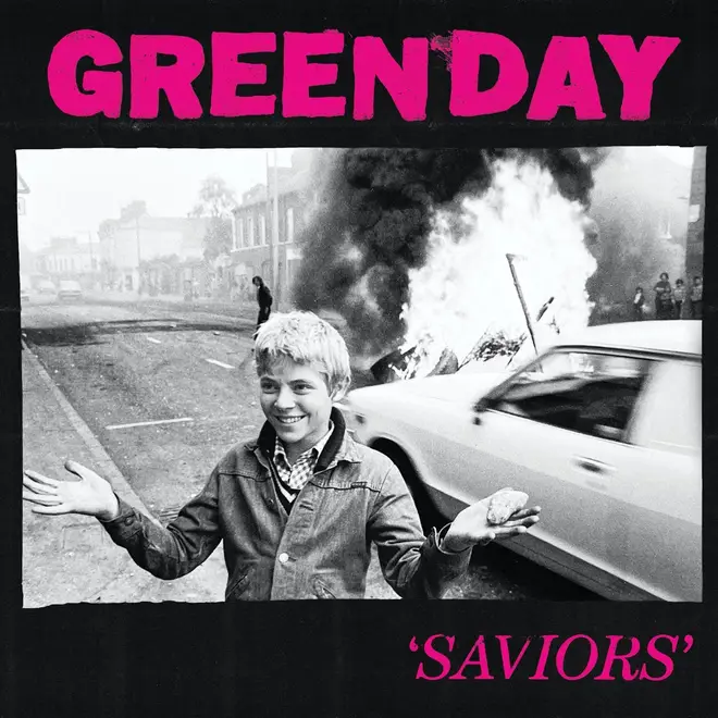 Green Day's Saviors album artwork