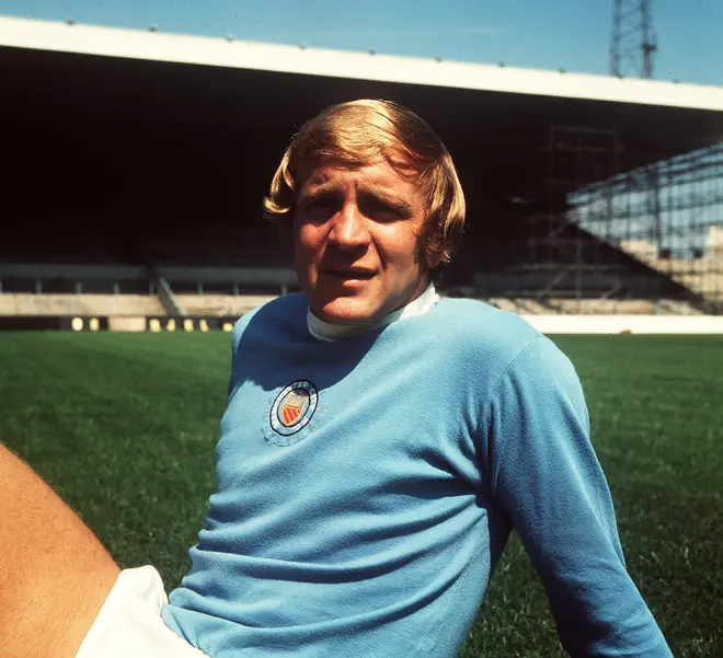 Franny Lee, during his time at Man City, August 1971