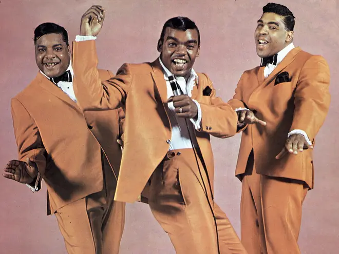 The Isley Brothers in their 60s prime, with Rudolph on the right.