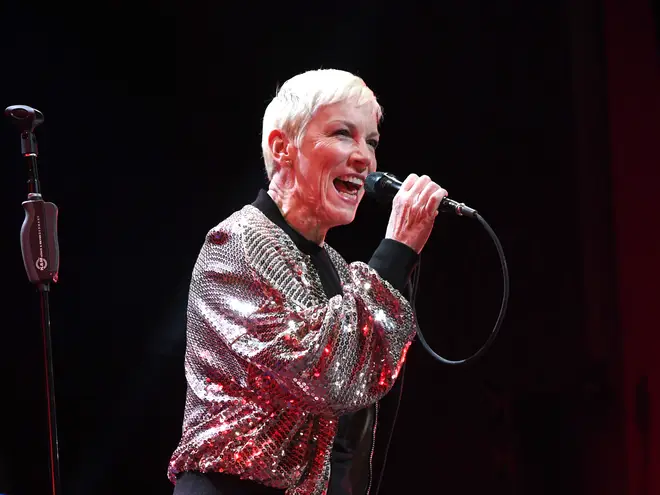 Annie Lennox performs in 2019