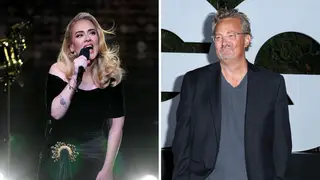 Adele and the late Friends star Matthew Perry