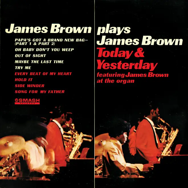 James Brown - Plays James Brown Today & Yesterday cover art
