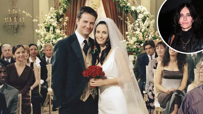 Courteney Cox pays tribute to Matthew Perry